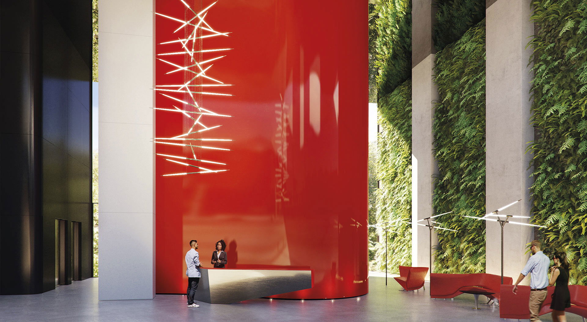 Odile Decq unveils sinuous Antares tower for Barcelona