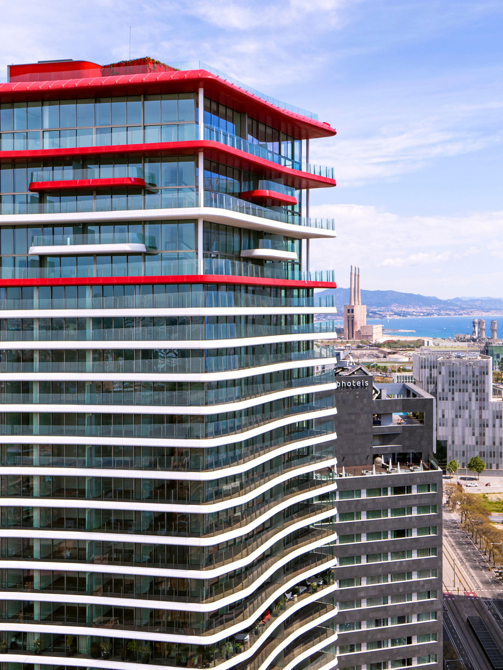 Odile Decq announces completion of Antares Tower in Barcelona