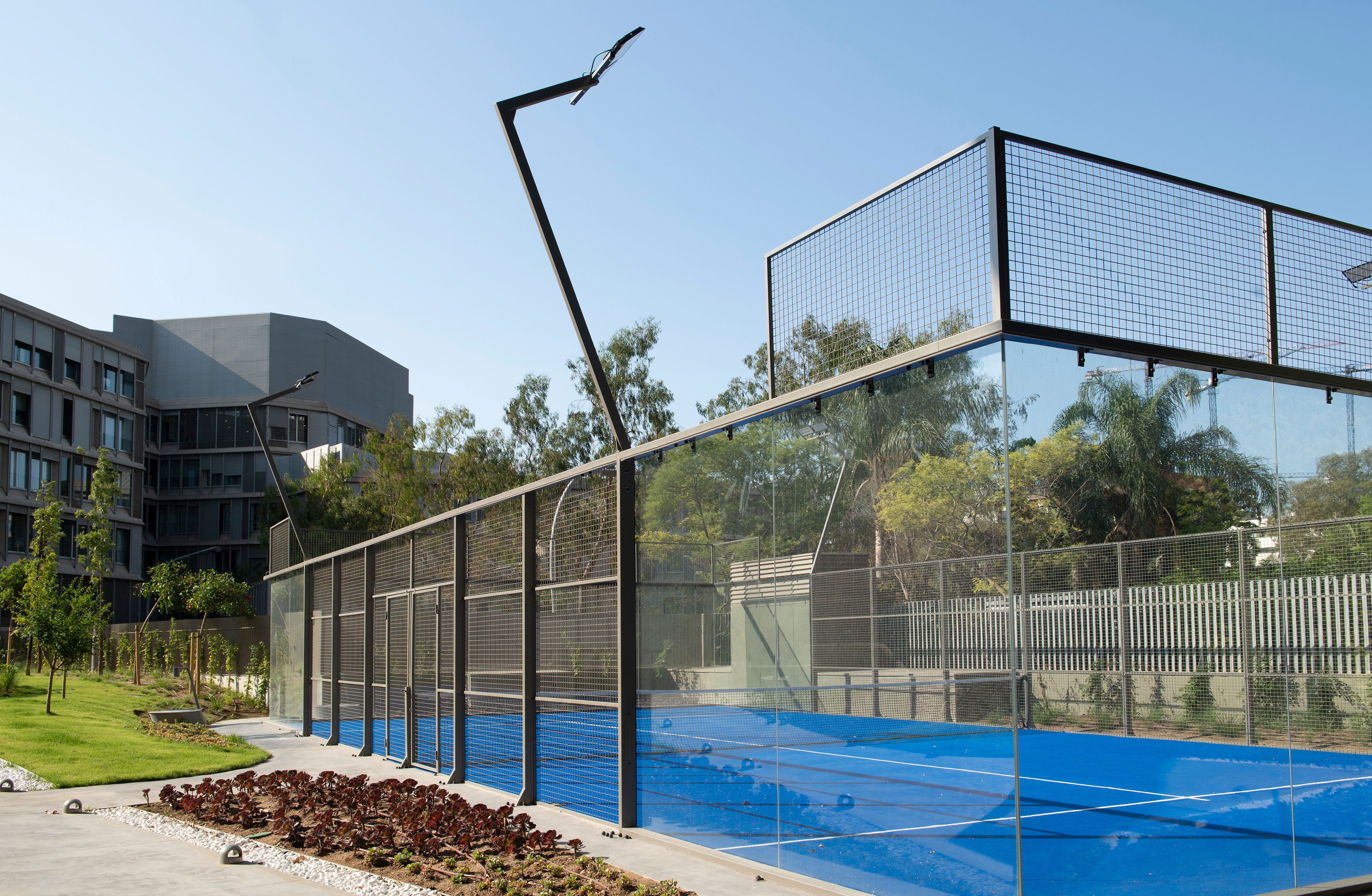 Gardens and Paddle Court